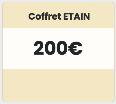 Coffret ETAIN semi