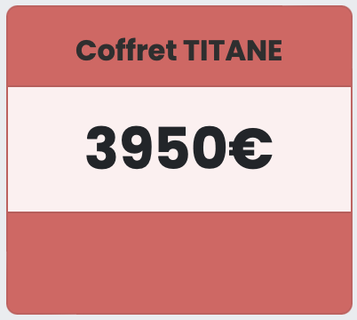 Coffret TITANE semi